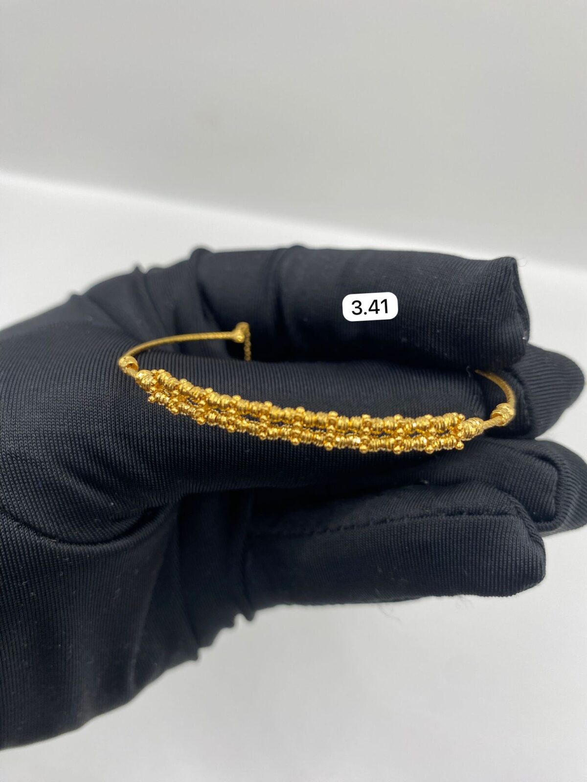 21K Open Cuff Bracelet