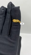 21K Leaf Filigree Ring