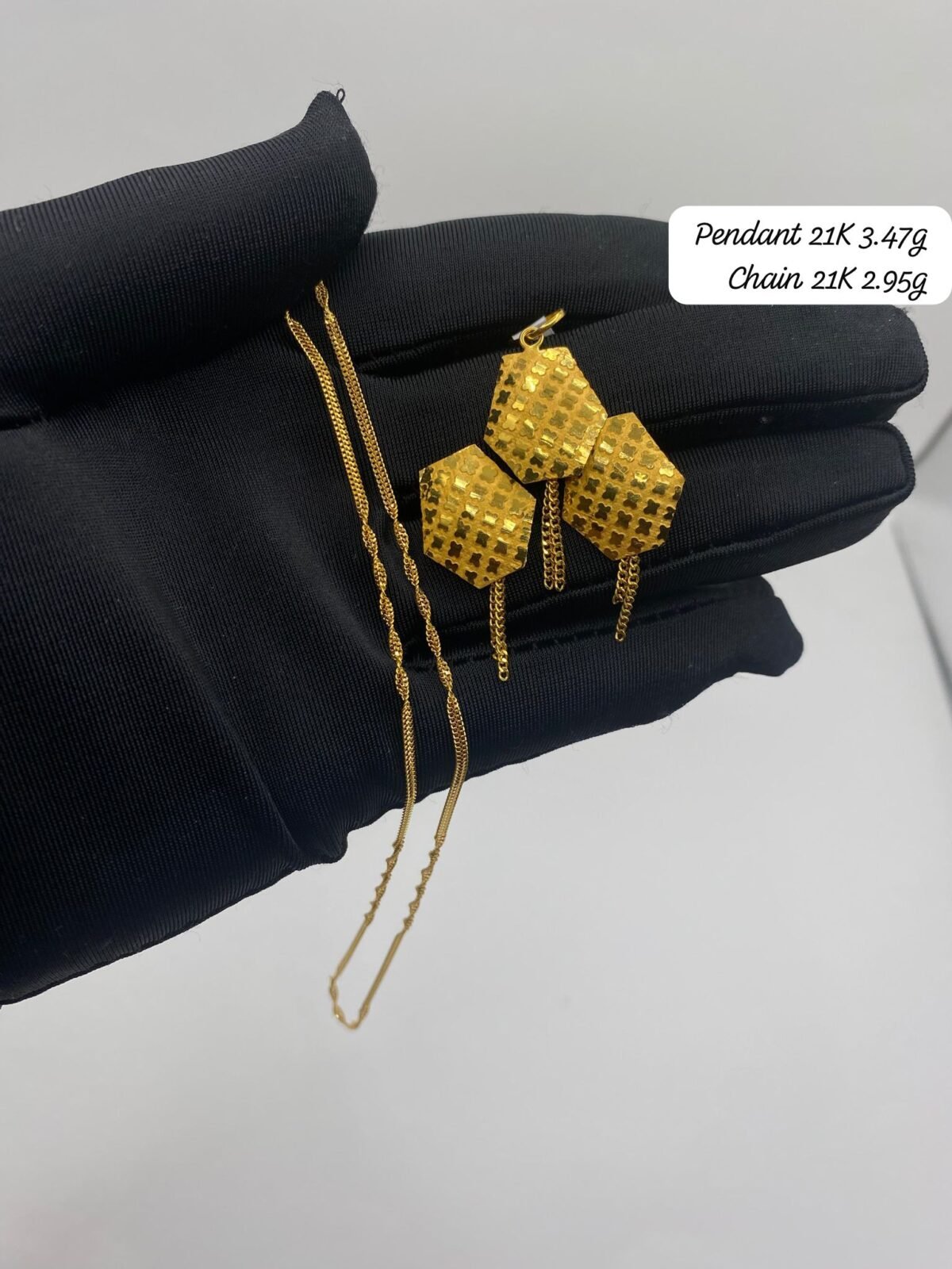 21K Jedda Pendant + Rope Daily Chain