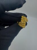 22K Gold Bypass Ring